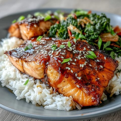 Teriyaki Salmon Bowl