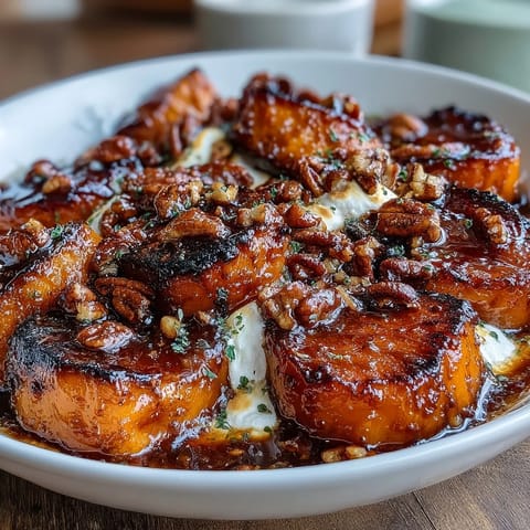 Candied Yams Marshmallow Pecan