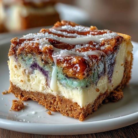 King Cake Cheesecake Bars
