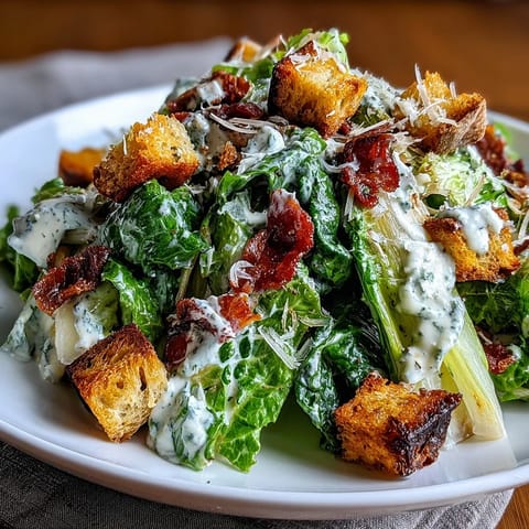 Celery Caesar Crunchy Croutons