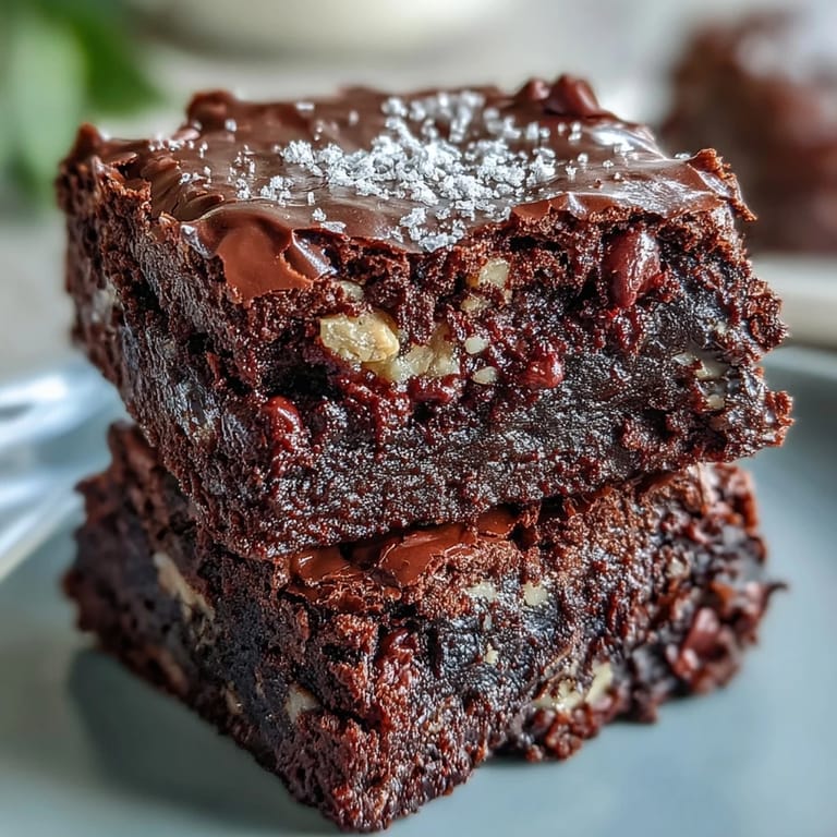 A single square of Greek Yogurt Brownies on a small plate with a glass of milk, ready to be enjoyed as a high-protein snack.