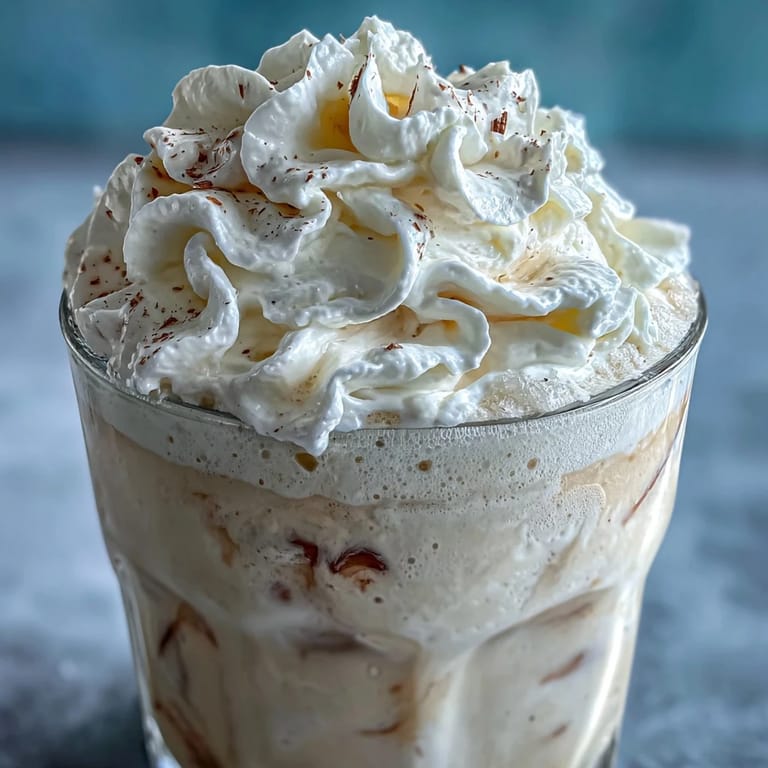 Thick and frosty vanilla bean frappuccino protein shake blended with Greek yogurt and vanilla bean seeds for a café-inspired flavor.