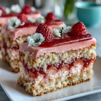 A stunning Mothers Day cake with pink ombre buttercream and edible flowers, perfect for a festive celebration.